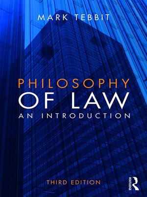 cover image of Philosophy of Law